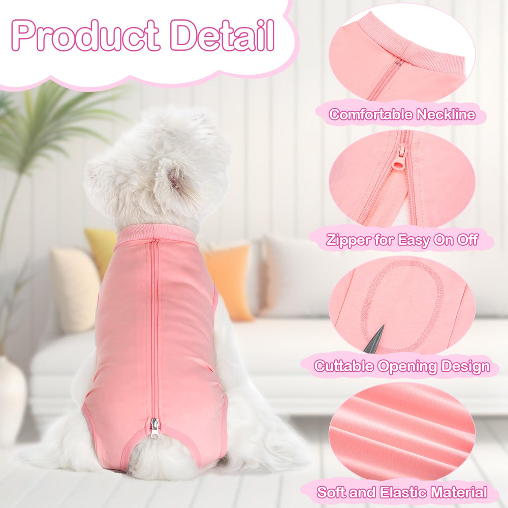 Coppthinktu pijama postoperatorio para perro, cuidado diario y protección de heridas.