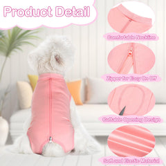 Coppthinktu pijama postoperatorio para perro, cuidado diario y protección de heridas.