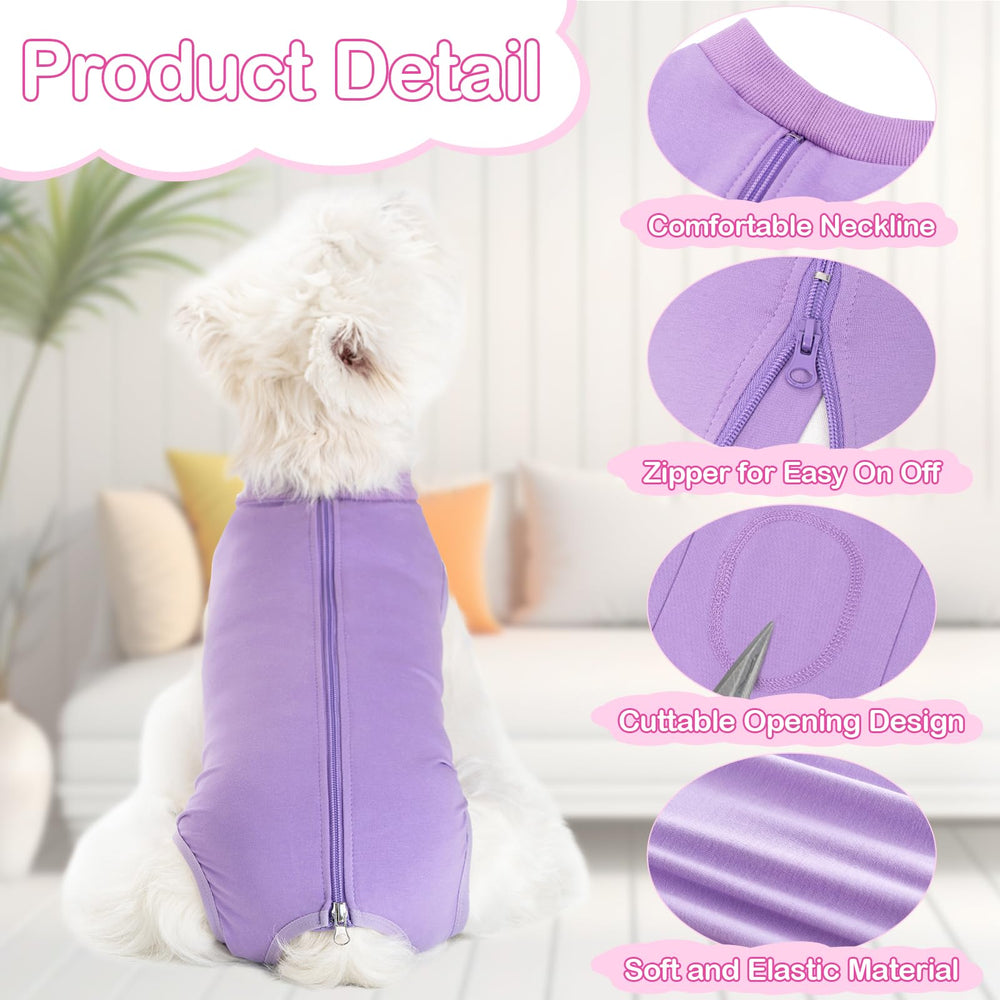 Coppthinktu prenda recuperación perro colores sólidos elegantes y prácticos