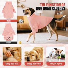 Coppthinktu traje suave para perros: tela cómoda y flexible para uso diario.