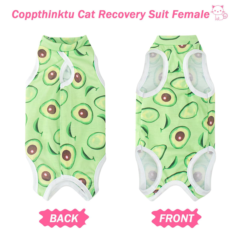 Coppthinktu traje recuperación gato lavable y reutilizable, ideal para uso diario tras cirugías