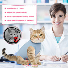 Coppthinktu traje recuperación gato dermatitis cutánea, ayuda a mantener la higiene.