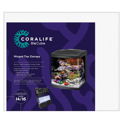 Coralife BioCube: iluminacion LED diurna realza colores de los peces.