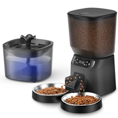 Dispensador automático de CORGOTE para alimento de gato, distribución eficiente por porción.