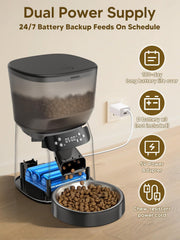 CORGOTE fuente de agua para gato con filtración mejora la hidratación.