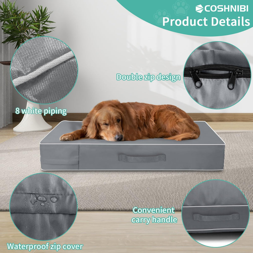 COSHNIBI asa lateral para transportar la funda de cama de perro