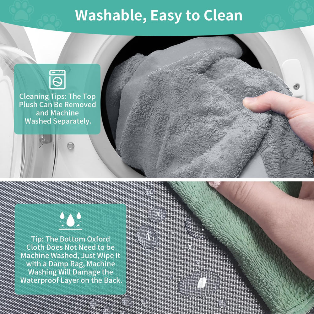 COSHNIBI funda lavable a máquina para cama de perro, mantenimiento fácil
