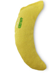 Cosmic Catnip Juguete Banana lleno estimula juego activo.