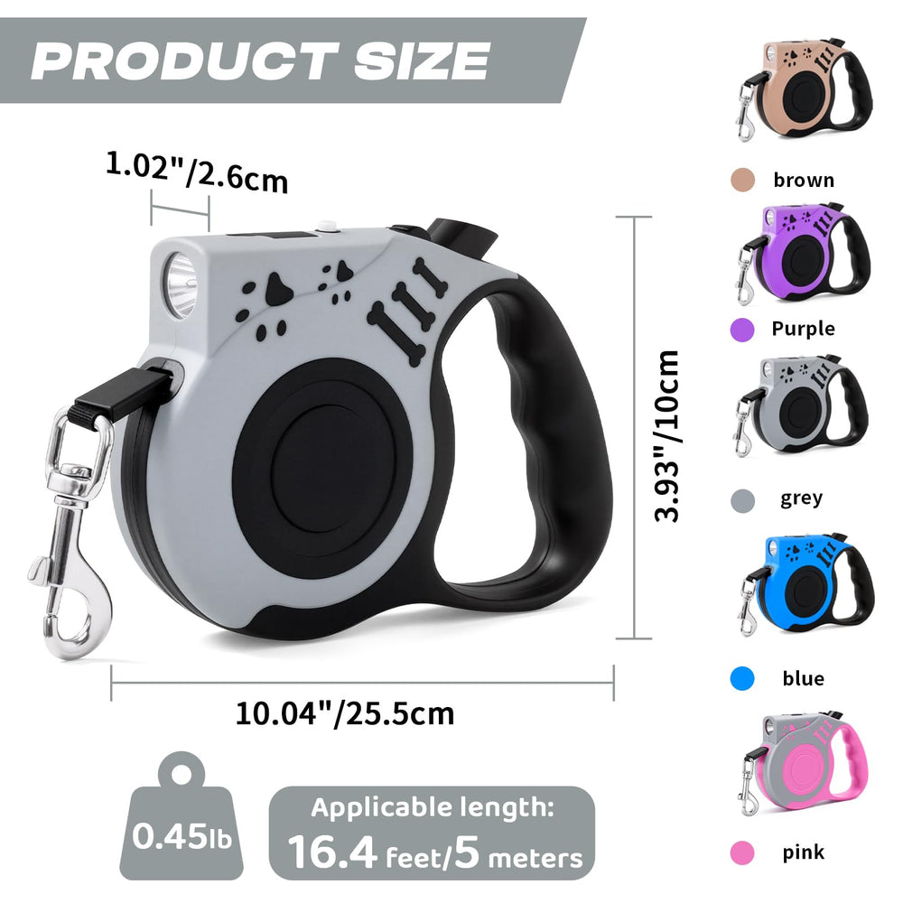 Agarre ergonómico COSOWO para paseos prolongados y cómodos.