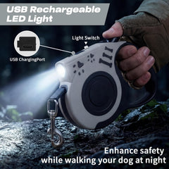 Linterna USB recargable COSOWO para mayor visibilidad nocturna.