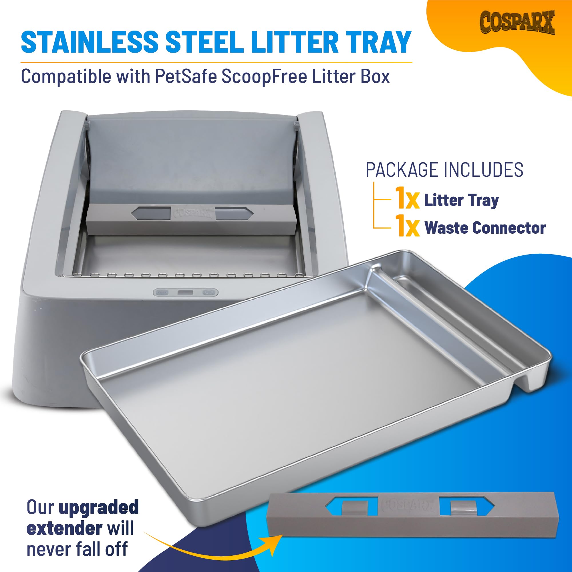 COSPARX compatibilidad con PetSafe ScoopFree para ajuste seguro
