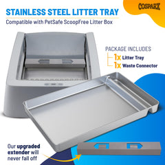 COSPARX compatibilidad con PetSafe ScoopFree para ajuste seguro