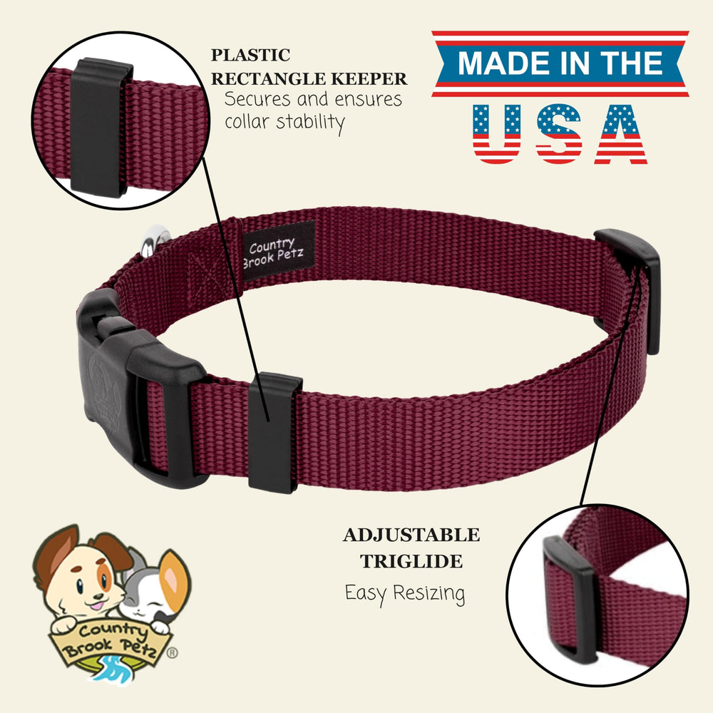 Se lava a máquina; nylon fácil de limpiar Country Brook Design Petz.