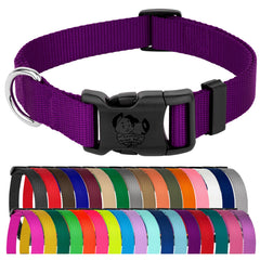 Collar de nylon Country Brook Petz, ajuste 11–13 pulgadas para un uso cómodo diario