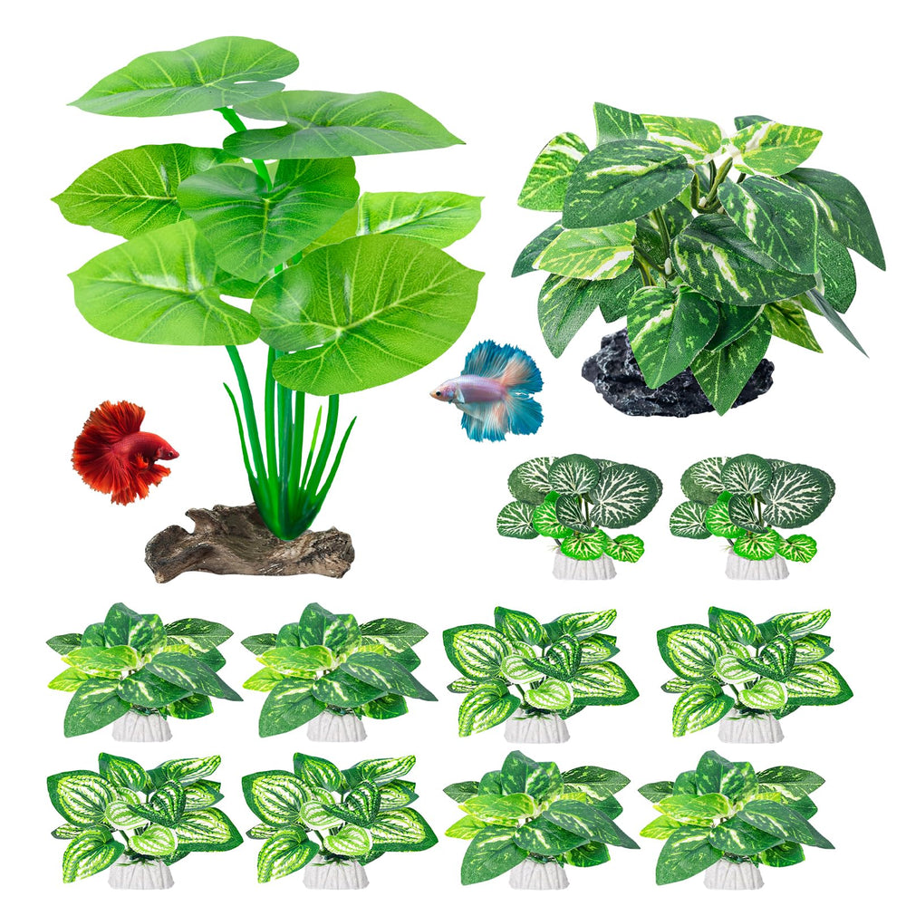 CousDUoBe plantas de seda con hojas grandes para refugio y decoración.