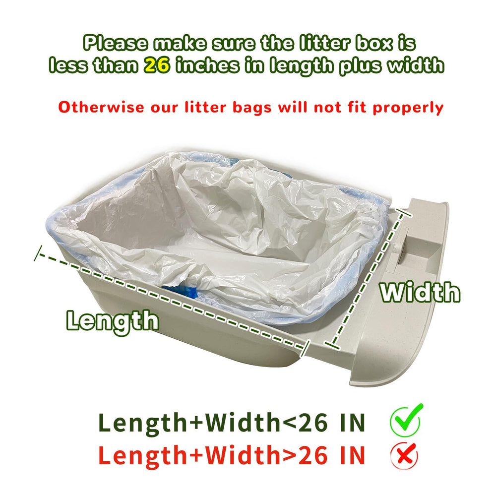 Bolsas CoveCozy con líneas perforadas que facilitan la separación.