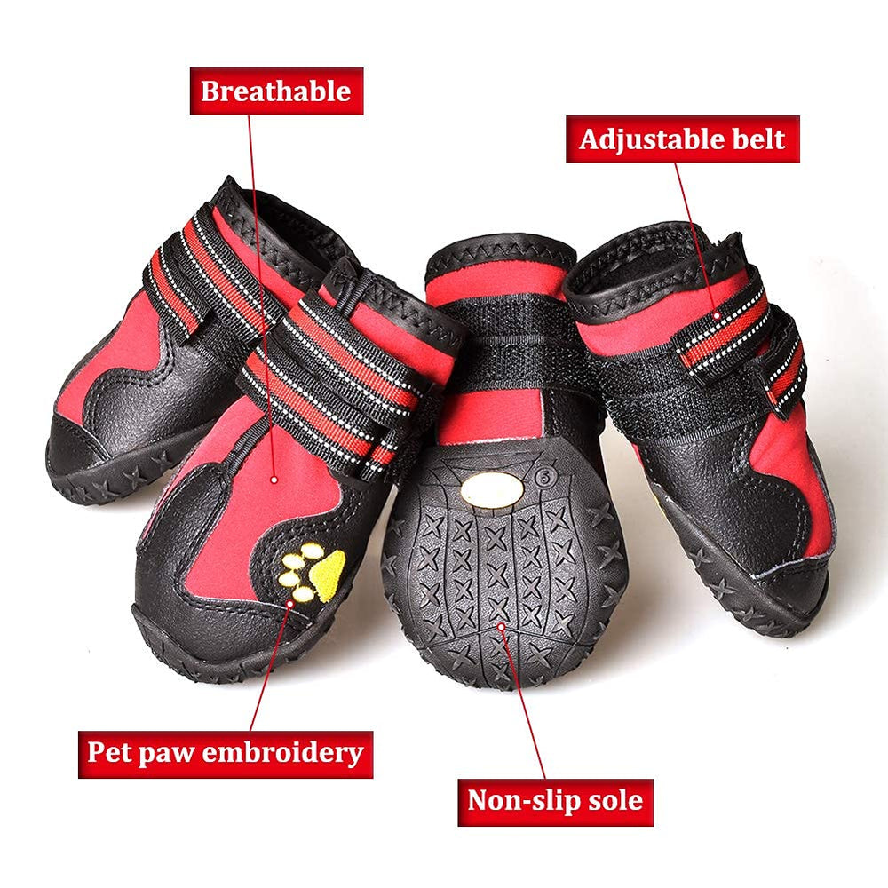 Botas CovertSafe en tallas medias y grandes para perros de tamaño medio a grande.