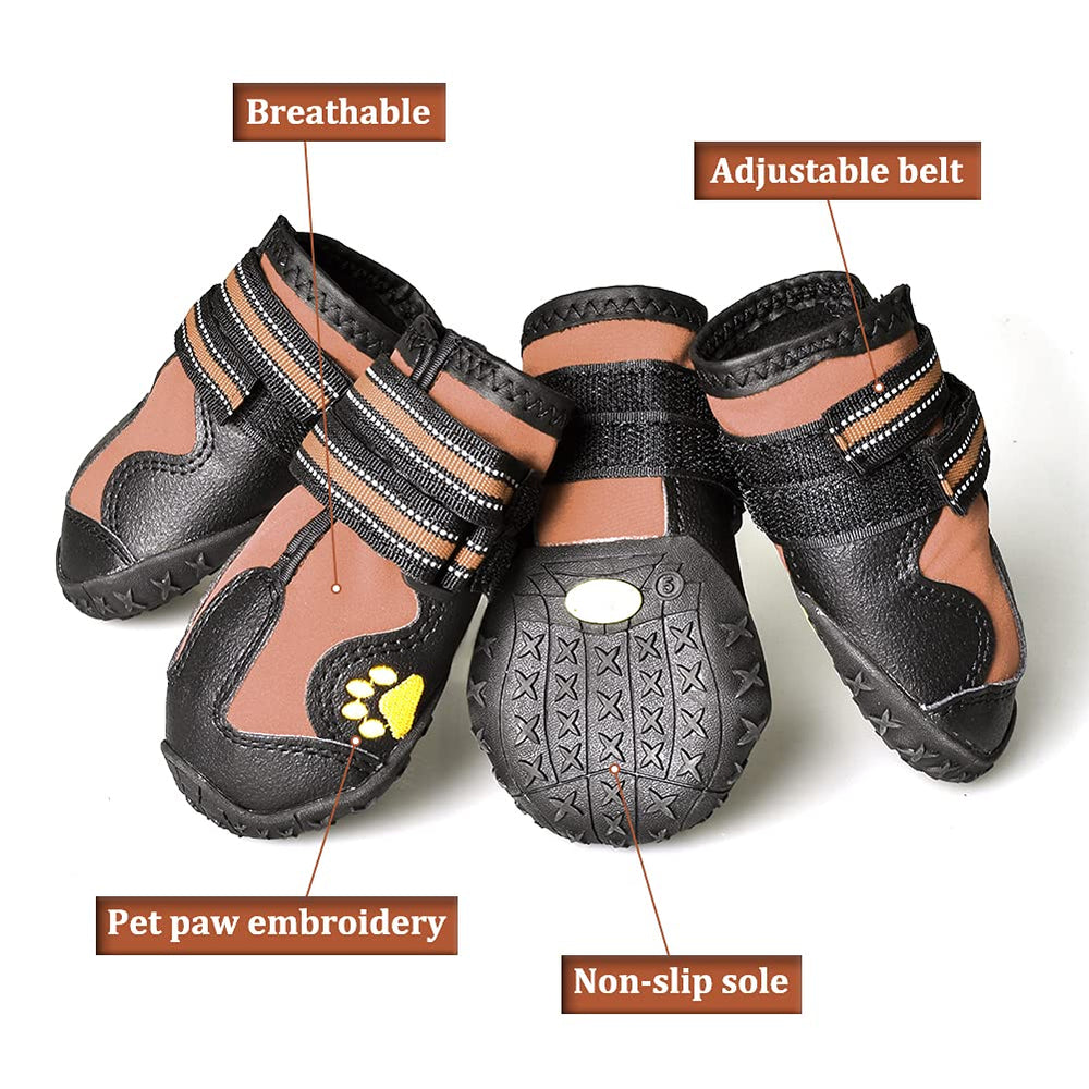 Botas CovertSafe con suela robusta para tracción en senderos rocosos.