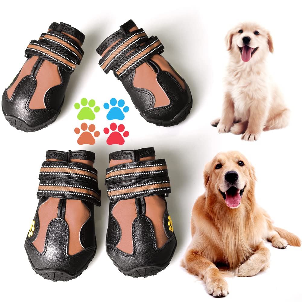 Botas CovertSafe para perros: par de botas con agarre antideslizante para aventurarse al exterior.