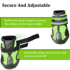 CovertSafe dog boots bordado con pata, estilo y protección para cada salida.