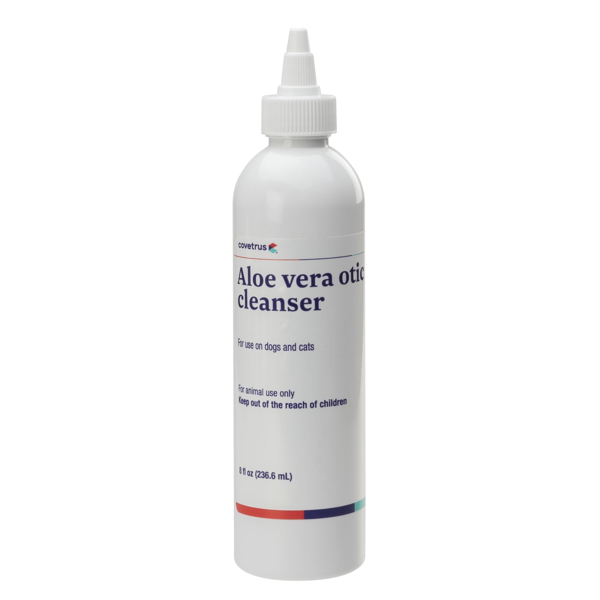 Covetrus Aloe Otic limpia orejas con la botella de 8 oz para uso diario