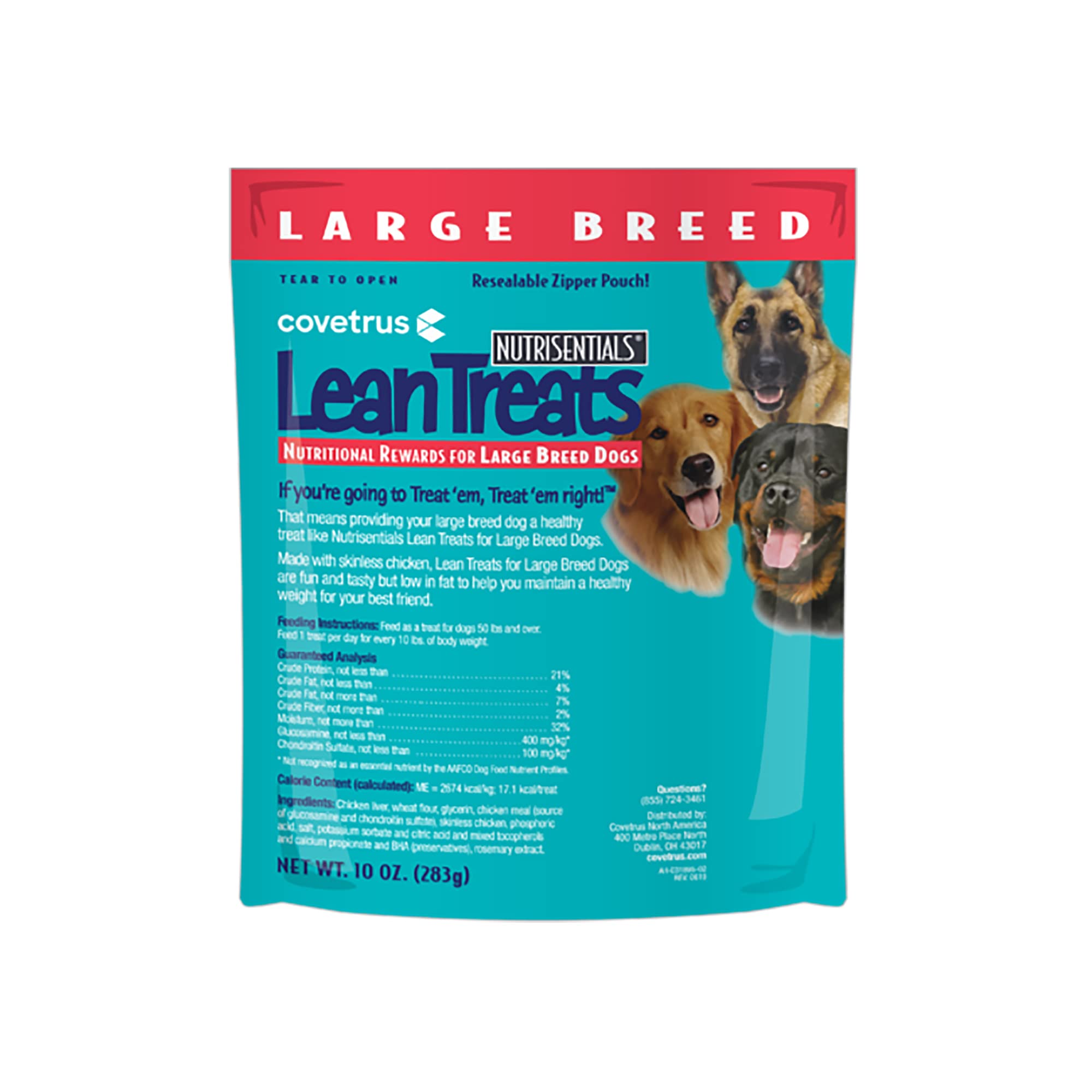 Covetrus Nutrisential Lean Treats en paquete de 6 unidades para control de peso