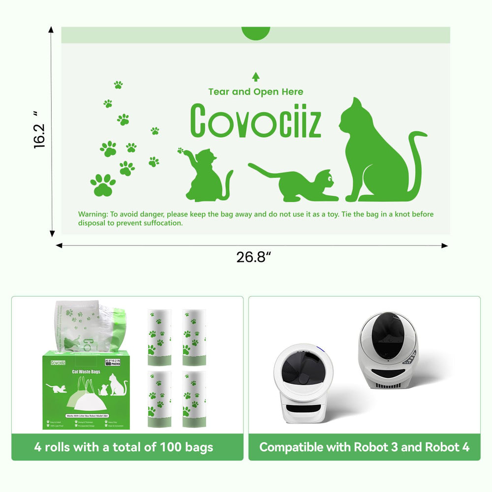 Compatibles Litter Robot 3 y 4 para cajas automáticas limpias.