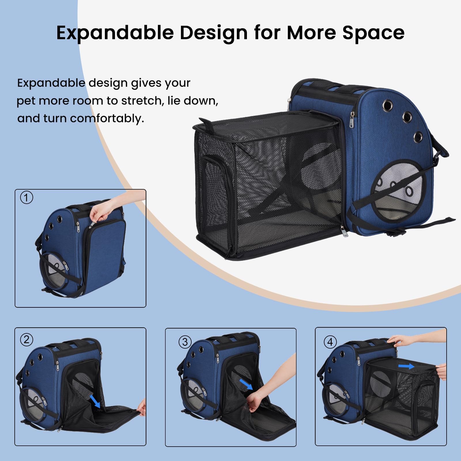 COVONO Correas acolchadas y hebillas ergonómicas para mayor comodidad.
