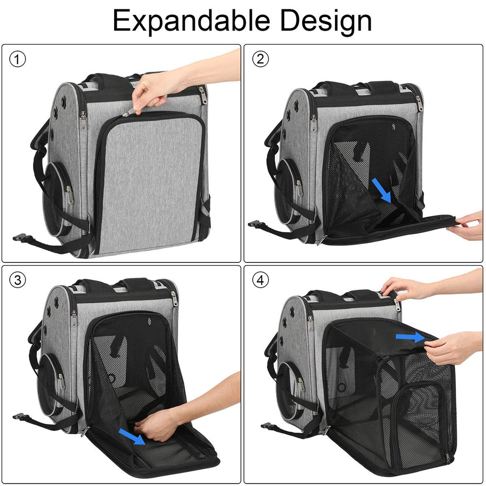 Mochila COVONO talla adecuada basada en medidas para ajuste óptimo.