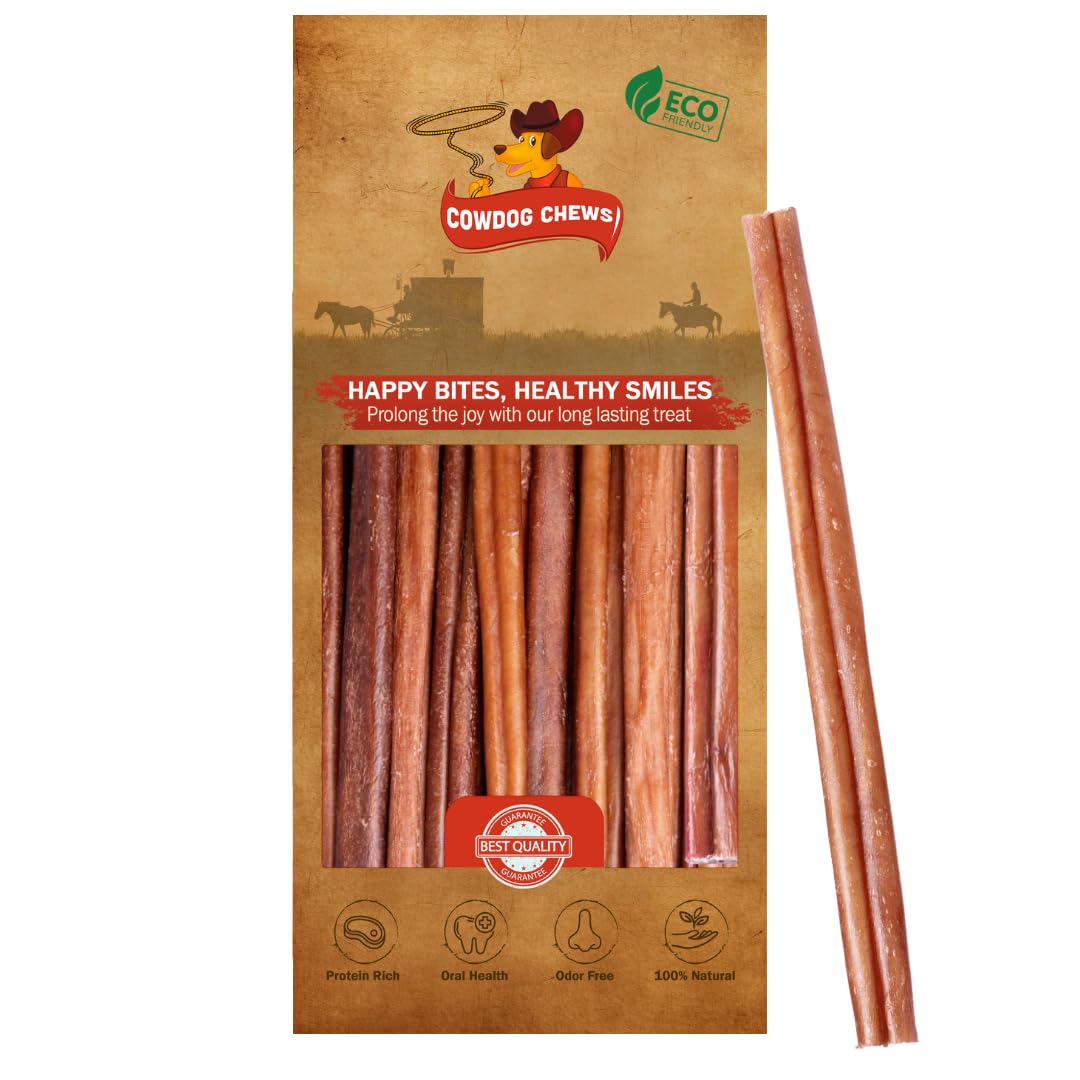 Cowdog Chews Bully Stick sin olor para perros, sensibles a olores.