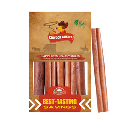 Cowdog Chews: hueso de colágeno sin olor para masticación prolongada.