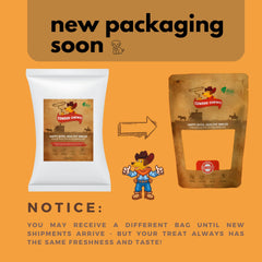 Cowdog Chews palitos de ternera sin cereales, snack seguro para perros.