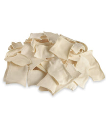 Cowdog Chews trozos gruesos de res para masticar y entretener.