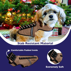 SpikeVest de CoyoteVest con arnés y cintas de ajuste seguras.
