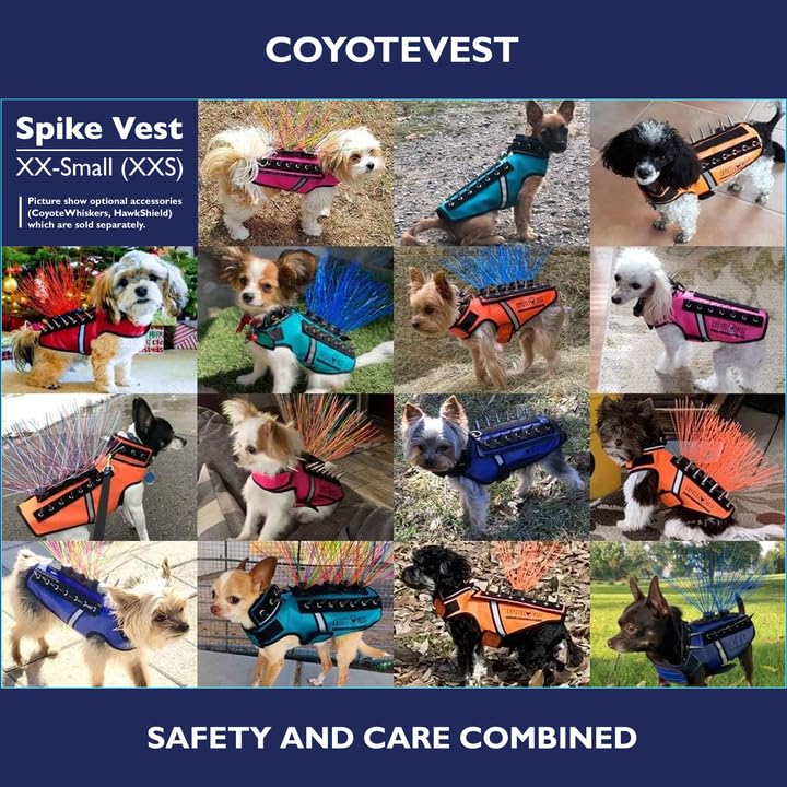 CoyoteVest SpikeVest hecho en Estados Unidos para tranquilidad