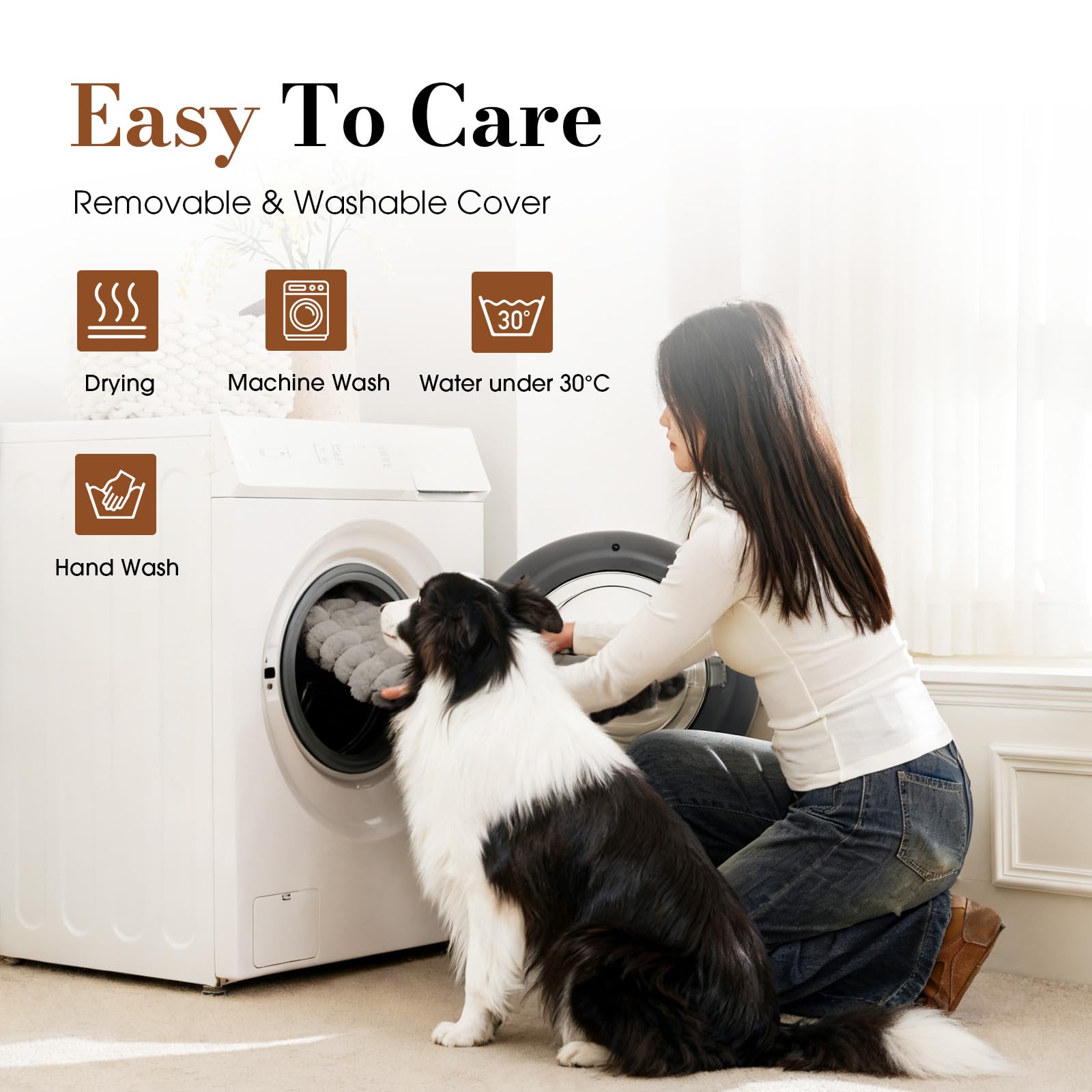 Cozila Cama para Perro Extra Grande uso doméstico, ideal para descansar tras paseos