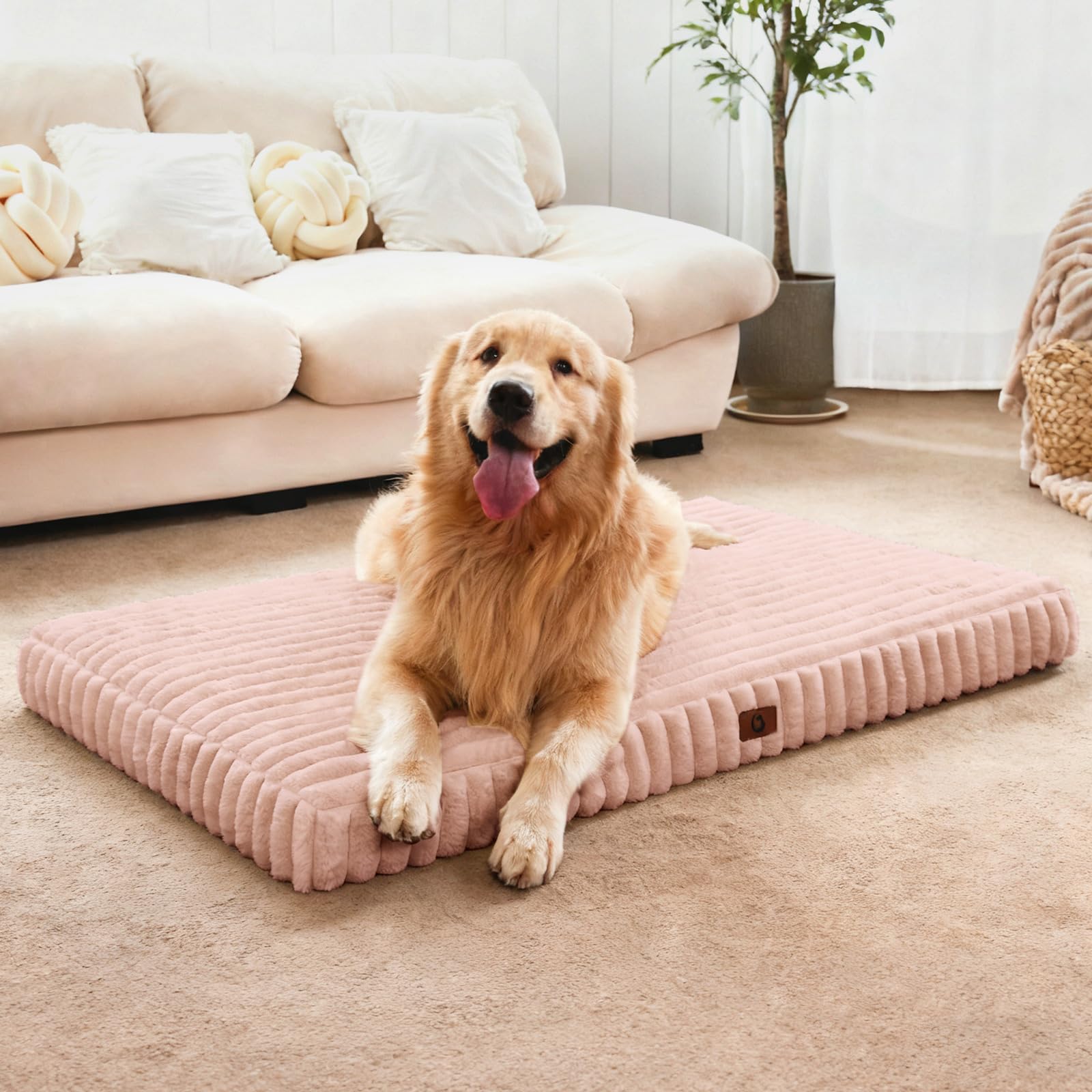 Cozila cama para perros con superficie de felpa suave para comodidad diaria