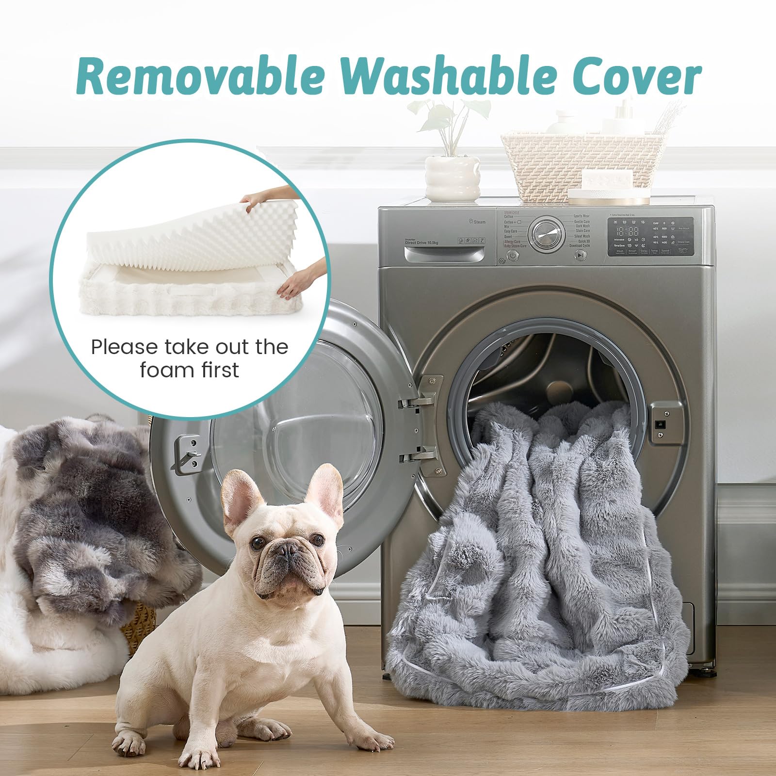 COZY KISS dimensiones M 30x20x6-5 pulgadas apta para perros medianos