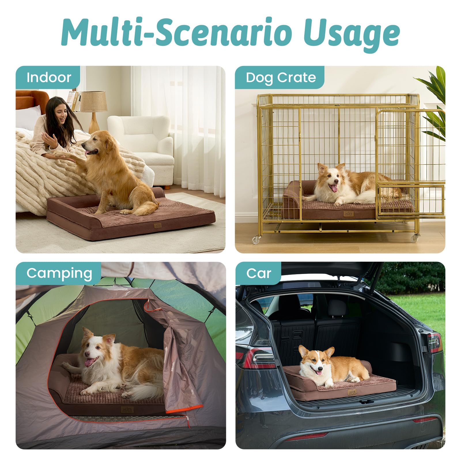 Dimensiones COZY KISS 36x27x6-5 para perros medianos y grandes