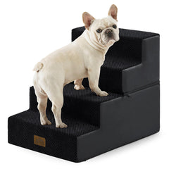 COZY KISS escalera-perros-4-niveles: mayor estabilidad para subir al sofá.
