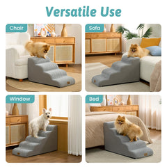 Base antideslizante de nylon mantiene estable la escalera COZY KISS