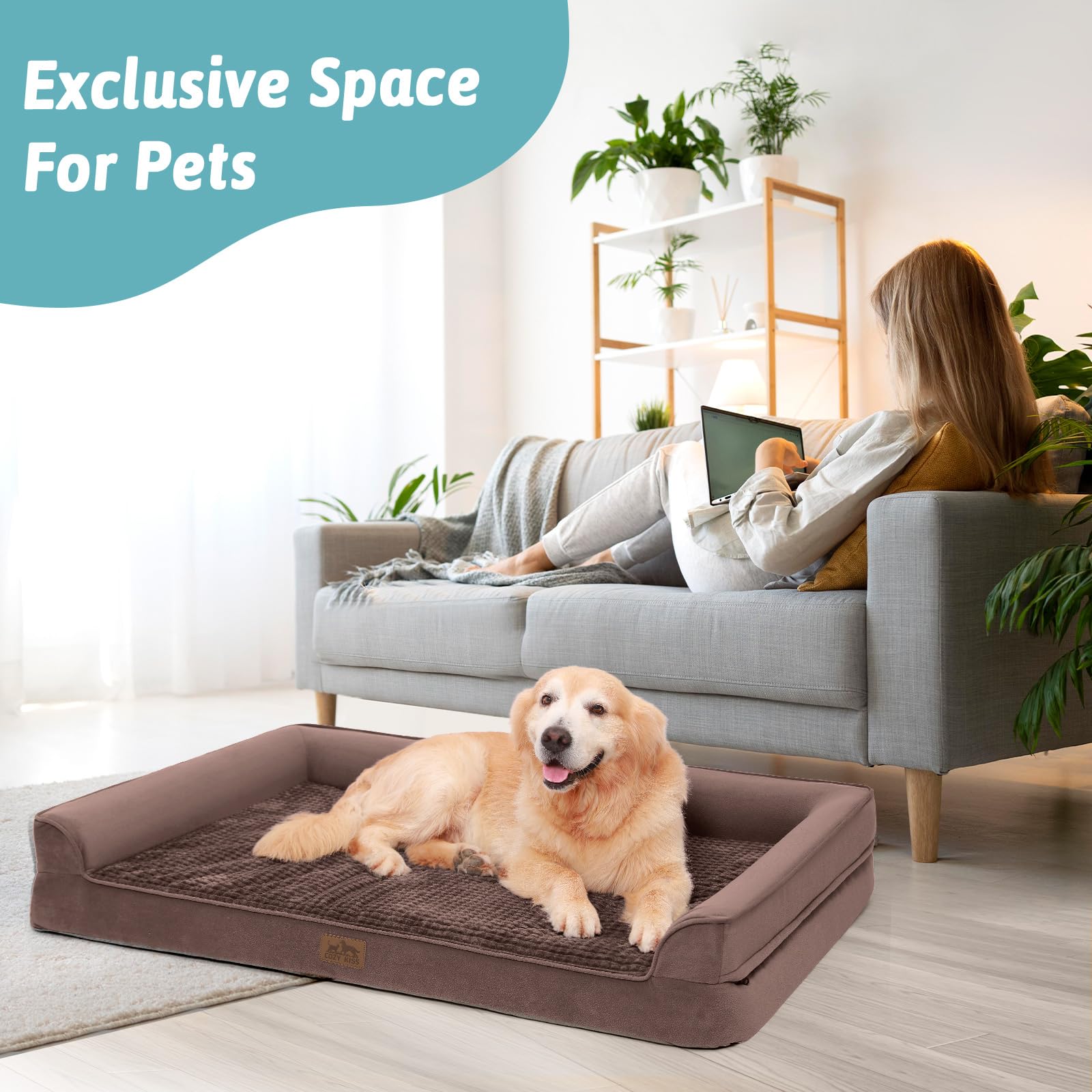 COZY KISS montaje-facil-cama-perro: instalación sencilla para uso doméstico