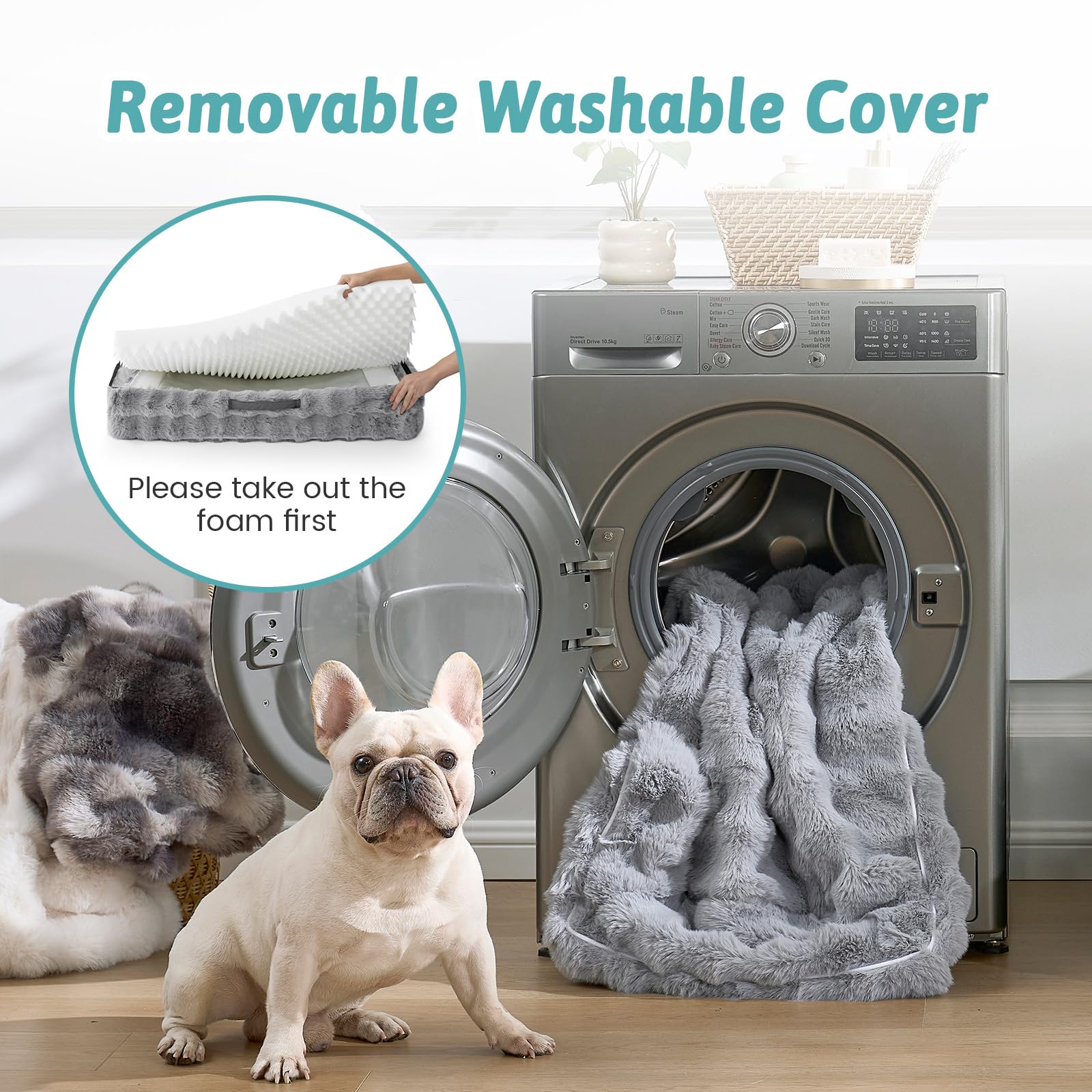 COZY KISS revestimiento impermeable interior protege el relleno.