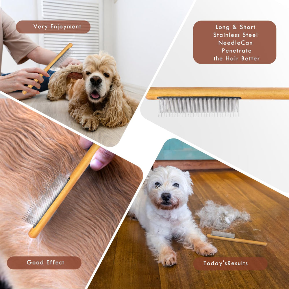 COZYGIFT cepillado diario para perros grandes, mantiene el pelaje más manejable.