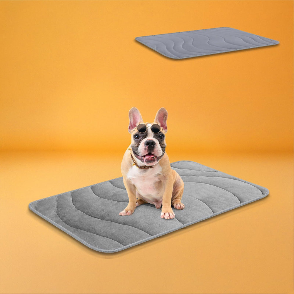 Almohadilla Cozyide para jaula de perro, doble cara para uso estacional.