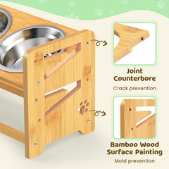 CozyLazy base de bambú natural, resistente y fácil de limpiar.