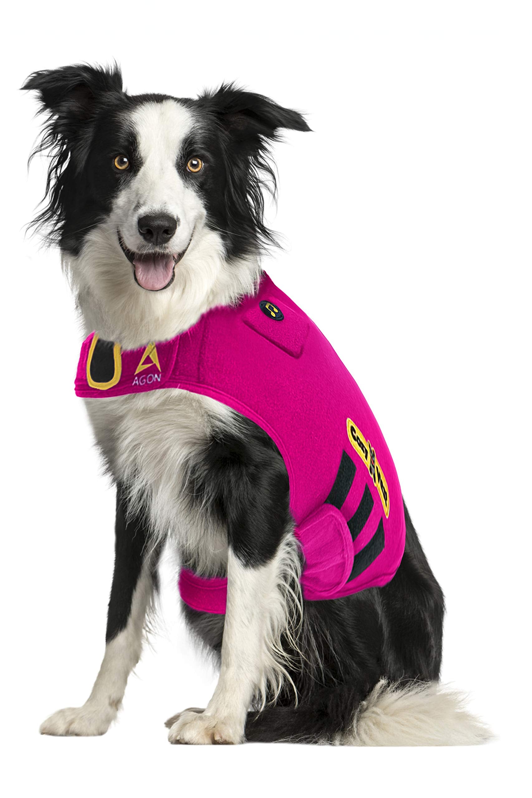 CozyVest Chaleco para perro con música relajante para ansiedad.