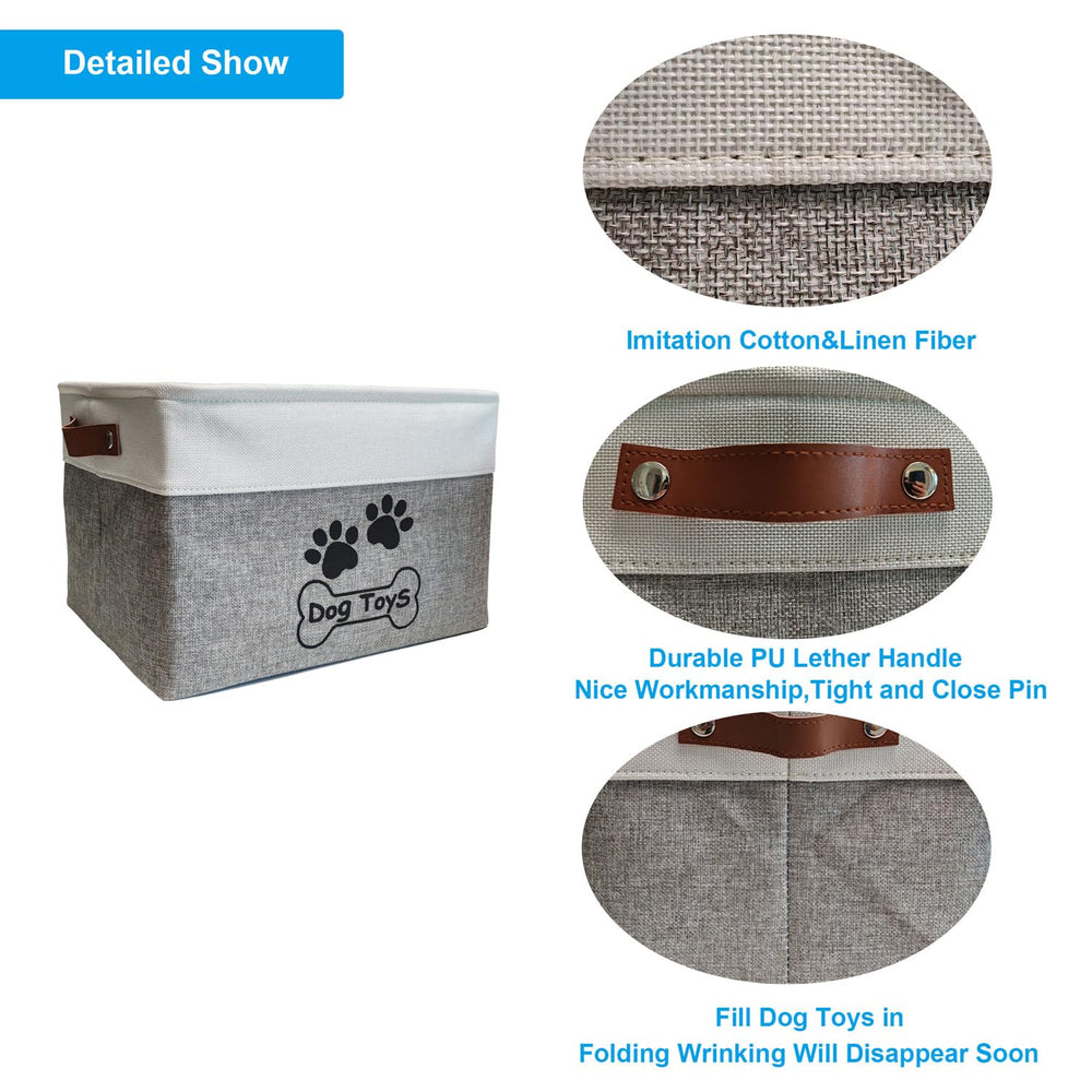CPAKOWLGOO gran capacidad 43x33x25 cm para perros pequeños y medianos