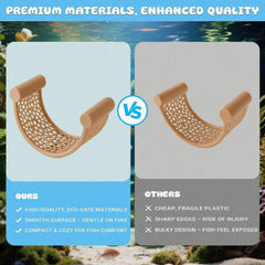 Decoración de acuario con madera natural CPLIKE para un aspecto natural.