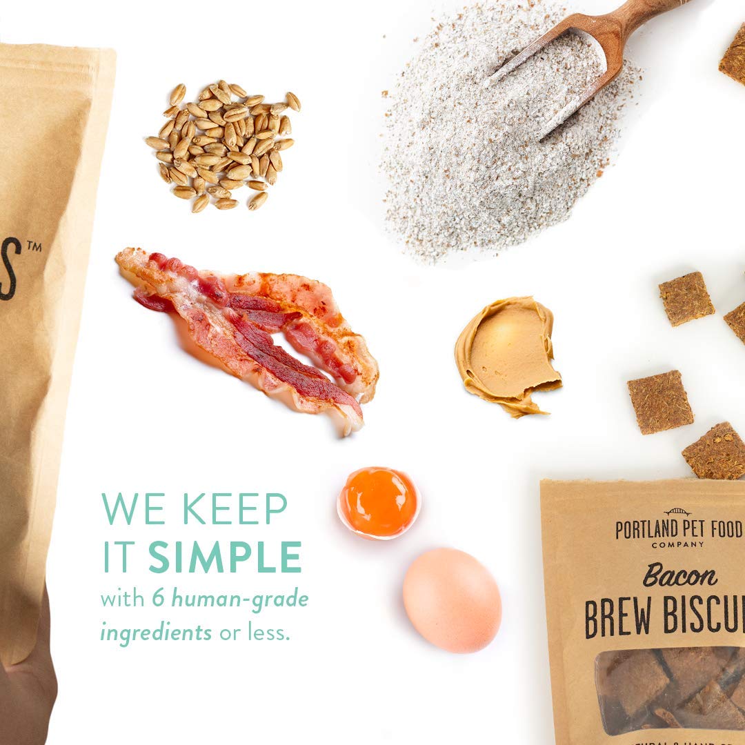 Brew Biscuit sin conservantes, aptas para perros sensibles.